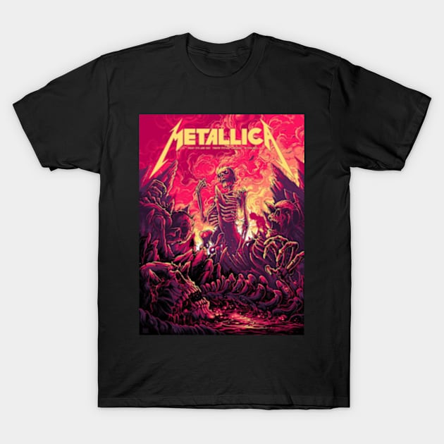 METALICA MERCH VTG T-Shirt by Clementines Designs Co.